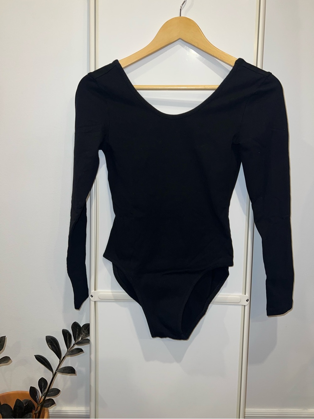 American Apparel Black Bodysuit